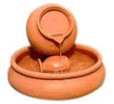 Aronda - Grecian Urn Solar Water Feature - Terracotta