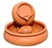 Aronda - Grecian Urn Solar Water Feature - Terracotta