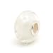 Sterling Silver Core Murano Glass Slide-on and Slide-off Glass Bead , 14 X 8mm. 5mm Hole so Fits Most Bracelets, Compatible with Pandora, Trollbeads Chamilia,silverado,biagi and Many More...