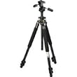 Giottos MTL 9251B Aluminum Tripod Legs, with MH 5001 Quick Release 3-Way Pan Head, Maximum Height 63", Supports 11 lbs.