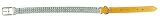 "(Rosewood) 3 Row Medium Chain Collar 20"" x ½"" (Tan)"