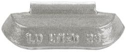 Wheel Weight, Truck Zinc, 5 Oz, Pk 25