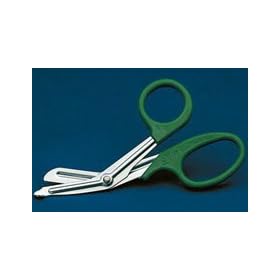 Fisherbrand Universal Scissors with Footplate; SS; 1 blade serrated, other has footplate; 7in.L