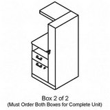 BSHQT2827MC - Right Pedestal for Bush Quantum Series