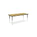 4000 Series Preschool Activity Table Banding: Red, Laminate: Grey Nebula, Size: 30 x 60