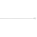 Platinum 0.7mm Box Chain Necklace - 16 Inch