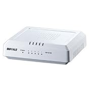 BUFFALO Giga対応 5ポート スイッチングハブ LSW3-GT-5EP/WH