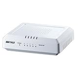 BUFFALO Giga�Ή� 5�|�[�g �X�C�b�`���O�n�u LSW3-GT-5EP/WH