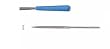 GROBET SWISS NEEDLE FILES 5-1/2 INCH WARDING CUT 4 WITH HANDLES