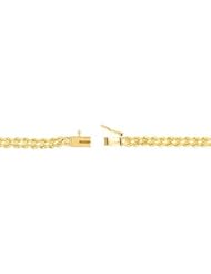 14K Yellow-Gold 3.75 mm Solid Double Rope Bracelet by US Gems
