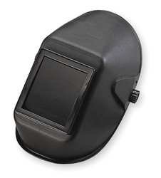 Westward 1UYG3 Welding Helmet, Shade 11, Plastic, Black