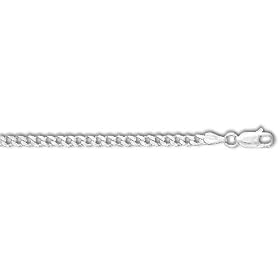 Sterling Silver 22 Inch X 3.0 mm Curb Chain Necklace