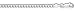 Sterling Silver 20 Inch X 3.0 mm Curb Chain Necklace - Italian