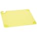 San Jamar CBG182412 Saf-T-Grip Co-Polymer Standard Size Cutting Board, 24" Length x 18" Width x 1/2" Thick, Yellow