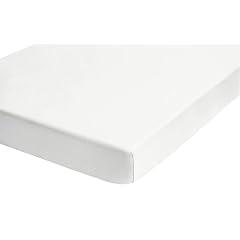 Castell 77113/001/041 Jersey-Stretch Spannbetttuch / 140 x 200 cm - 160 x 200 cm / Farbe: wei�