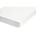 Biberna 77144/001/087 Jersey-Stretch Spannbetttuch / 180 x 200 cm - 200 x 200 cm / Farbe: wei�