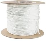 3 8'' Diameter Length 600' Spool Wellington 3 Strand Twisted Nylon Rope