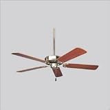 Progress Lighting P2501-09 52 AirPro Energy Star Builder Ceiling Fan in Brushed Nickel