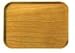 Carlisle Food Service Products Glasteel Pecan Metric Fiberglass Tray - Wood Grain Pat...