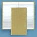 Boorum & Pease 6571 Handy Size Bound Memo Book, Stiff Tan Cover, 9 x 5-7/8 Size, 96 Pages