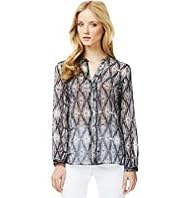 Autograph Geometric Print Shirt