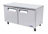 60 Undercounter Cooler Stainless Steel 16 CuFt Refrigerator MUR-60
