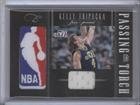 2010-11 Elite Black Box Passing the Torch Materials #49 - Kelly Tripucka/99/Derrick Favors