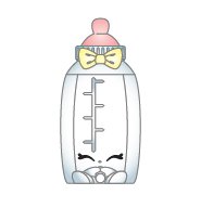 Shopkins Season 2 #2-129 White Dribbles (Special Edition)
