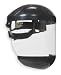 Industrial Grade 2AUB7 Ratchet Headgear, Chin Strap, Face Shield