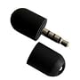 Mini Mikrofon mit 3,5mm Klinkenstecker f�r Apple iPhone 3G S / 3G / iPod touch 2G / nano 4G / classic 120GB (schwarz)