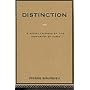 Distinction: A Social Critique of the Judgement of Taste