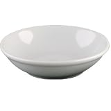 Porcelain Whiteware Crockery Set - Soy / Condiment Dish - 10cm 4 (Box 12)
