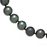 Tahitian Black Pearl AAA Grade Necklace with 14k White Gold Clasp-16" or 18"