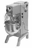 Univex SRM20 20 Quart Countertop Dough Mixer, Stainless Steel Bowl, Batter Beater & Whip
