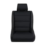 Corbeau 60914-With Lumbar Classic Video Game Chair, Black Vinyl