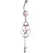 Pink Gem LILY CHAIN DROP Belly Ring