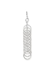 Sterling Silver Dangle Earrings QE4014"