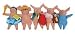 PIGGIES PLUSH FINGER PUPPET PLAYSET Characters by Audrey Wood