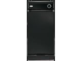 Whirlpool TU800SPPB Full Console Trash Compactor with 1.4 Cu. Ft. Capacity, Automatic Anti-Jam & Touch-Toe Drawer Opener: Black on Black