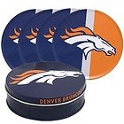 NFL Denver Broncos Coasters (4 Pack)