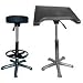 Photo : Savage Complete Posing Kit, Pneumatic Posing Stool with Foot Rest & Pneumatic Posing Table.
