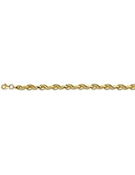 CleverEves 14K Yellow Gold Stampato Bracelet