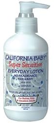 California Baby Super Sensitive Everyday Lotion, No Fragrance 6.5 fl oz (195 ml)