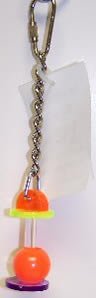 Bell Plastics B342 The Sliding Bead Small Acrylic Bird Toy