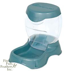 Petmate Pet Café Feeder, 3 pound capacity, Pearl Blue