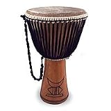 Review NOVICA  / NOVICA Wood djembe drum, 'Wise Man'