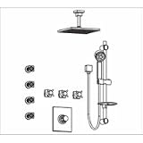 Aqua Brass Hey Joe Shower Kit KIT63-36173