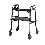 Invacare Rollite Rollator Walker - Adult - Red - 65100R - 6510065100R