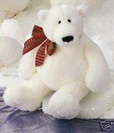 21lBaXYNcqL Klondike Sr. Polar Bear 18 Gund Teddy Bear 88825