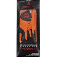 Zero Friction Performance Glove (Orange, LEFT, UNIVERSAL ONE SIZE FIT) Golf